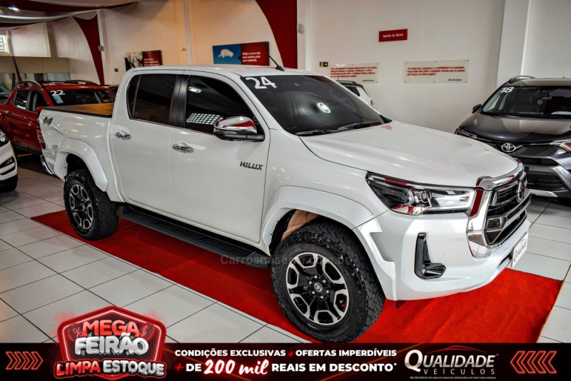 HILUX 2.8 SRX PLUS 4X4 CD TURBO DIESEL 4P AUTOMÁTICO - 2024 - SANTA CRUZ DO SUL
