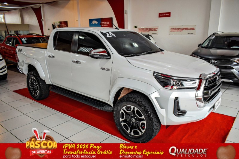 hilux 2.8 srx plus 4x4 cd turbo diesel 4p automatico 2024 santa cruz do sul
