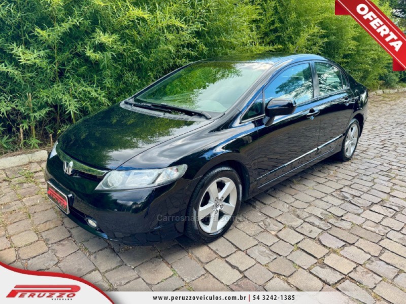 civic 1.8 lxs 16v flex 4p automatico 2007 nova prata