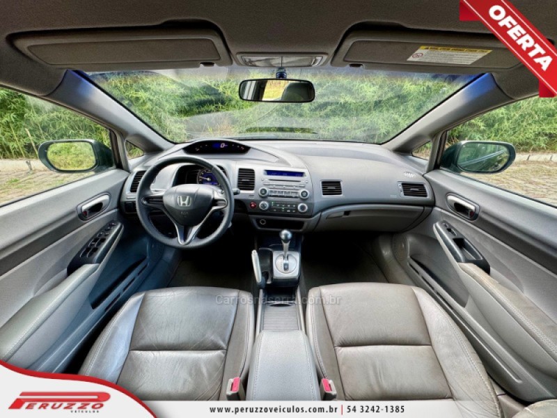 CIVIC 1.8 LXS 16V FLEX 4P AUTOMÁTICO - 2007 - NOVA PRATA