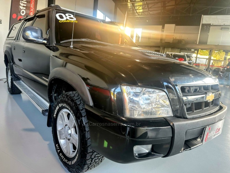 S10 2.8 TORNADO 4X4 CD 12V TURBO ELECTRONIC INTERCOOLER DIESEL 4P MANUAL - 2008 - TRêS COROAS