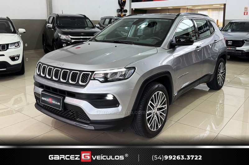 compass 1.3 sport t270 16v turbo flex 4p automatico 2022 bento goncalves