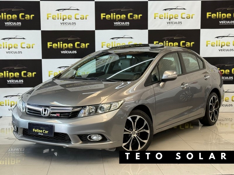 civic 1.8 exs 16v gasolina 4p automatico 2013 caxias do sul