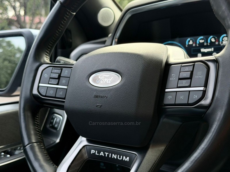 F-150 5.0 PLATINUM 4X4 V8 16V GASOLINA 4P AUTOMÁTICO - 2023 - LAGOA VERMELHA