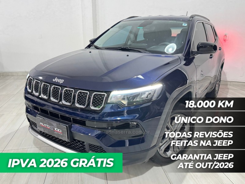 compass 1.3 longitude t270 16v turbo 4x2 flex 4p automatico 2023 caxias do sul