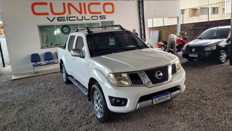 frontier 2.5 sl 4x4 cd turbo eletronic diesel 4p automatico 2014 caxias do sul