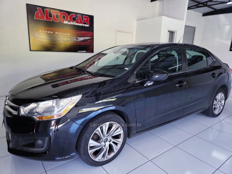 c4 lounge 1.6 tendance 16v turbo flex 4p automatico 2015 campo bom