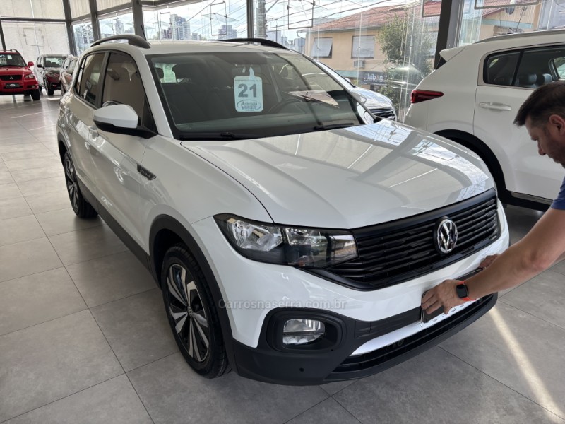 t cross 1.0 tsi 200 12v flex 4p automatico 2021 bento goncalves
