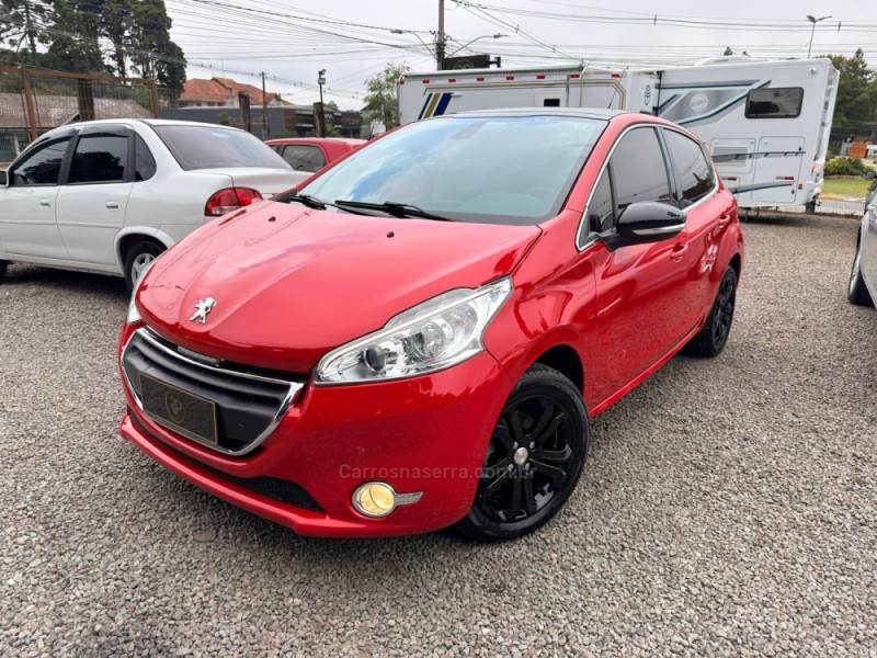 208 1.6 griffe 16v flex 4p manual 2016 canela