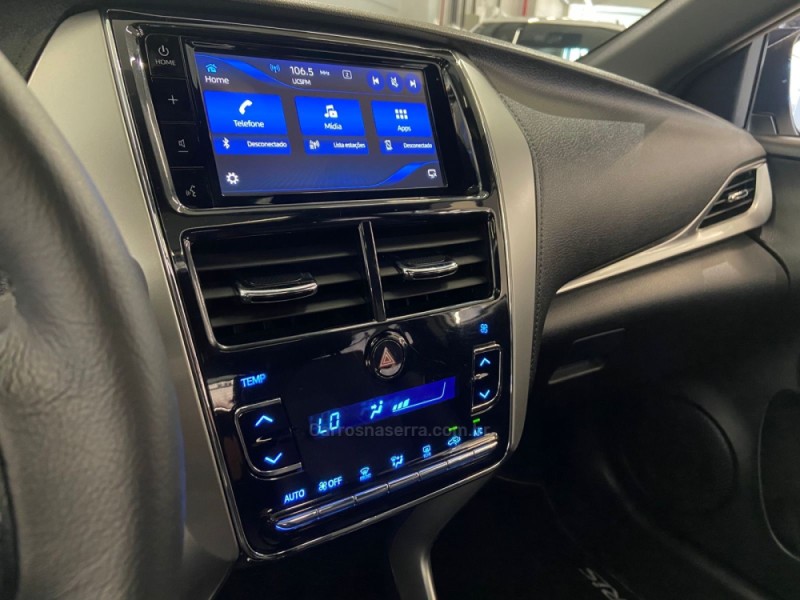 YARIS 1.5 XLS CONNECT 16V FLEX 4P AUTOMÁTICO - 2020 - FLORES DA CUNHA