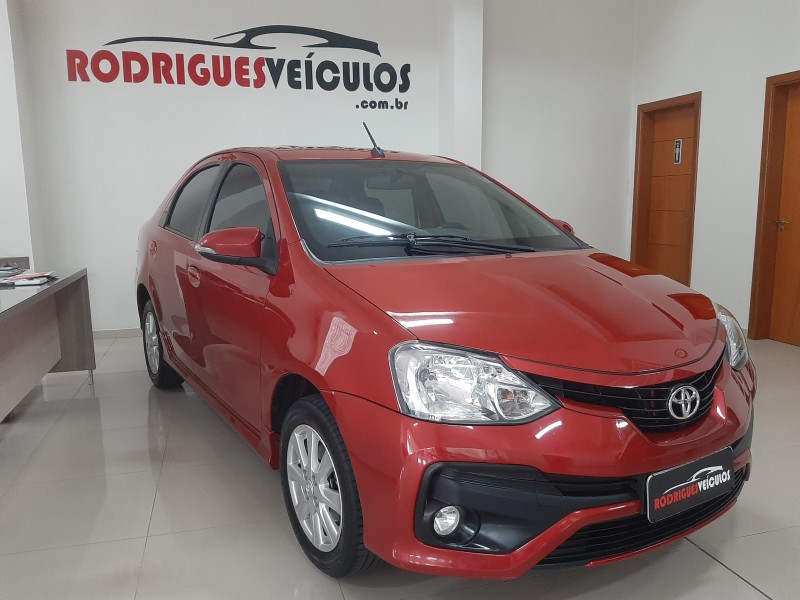 etios 1.5 xls sedan 16v flex 4p automatico 2018 caxias do sul