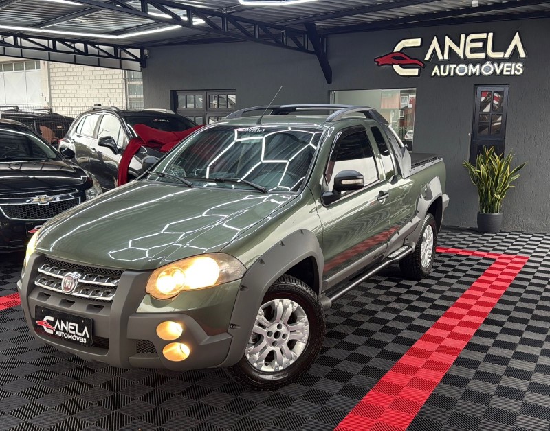 strada 1.8 mpi adventure ce 8v flex 2p manual 2009 canela