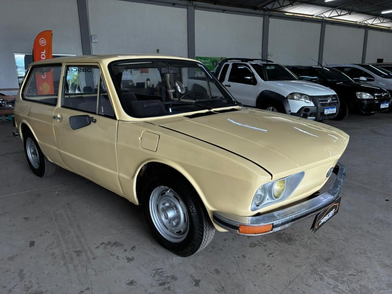 BRASILIA 1.6 8V GASOLINA 2P MANUAL - 1975 - BOM PRINCíPIO