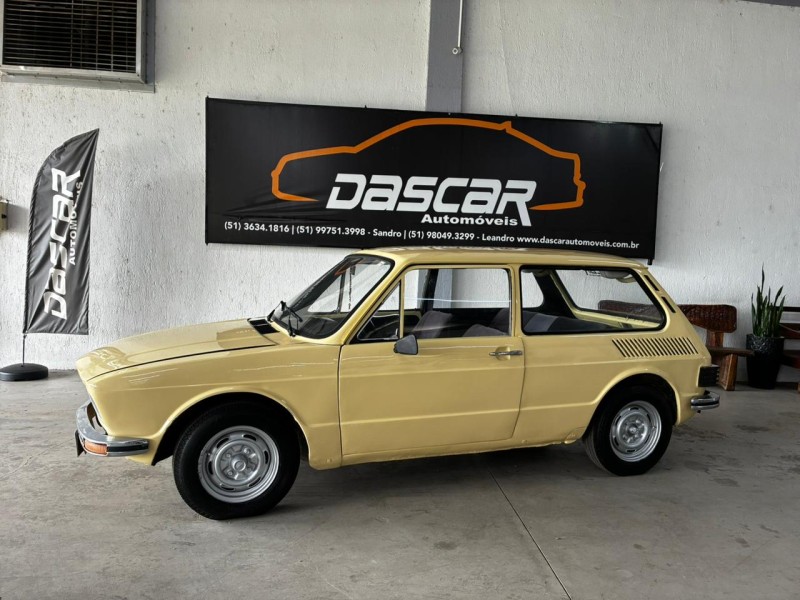 BRASILIA 1.6 8V GASOLINA 2P MANUAL - 1975 - BOM PRINCíPIO