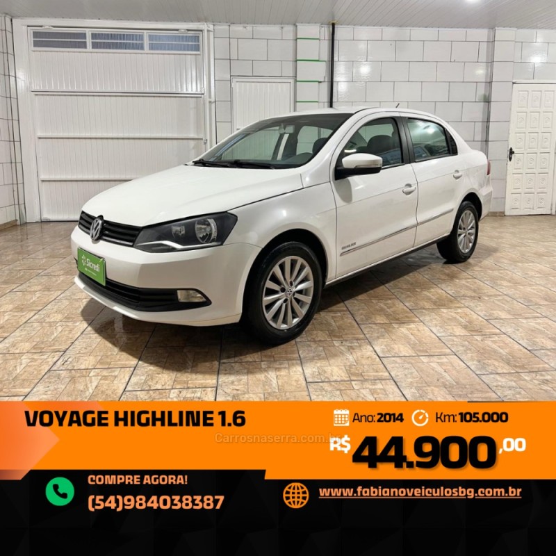 voyage 1.6 mi highline 8v flex 4p manual 2014 bento goncalves