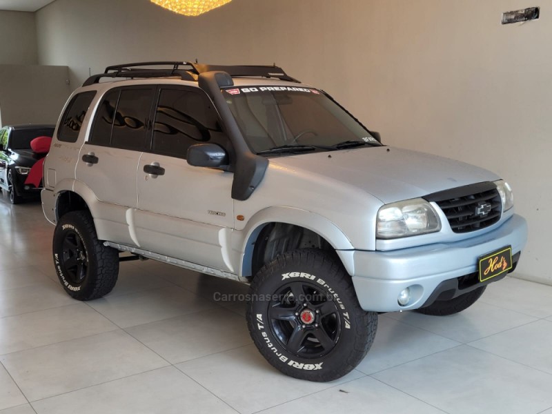 TRACKER 2.0 4X4 16V GASOLINA 4P MANUAL - 2008 - CANELA