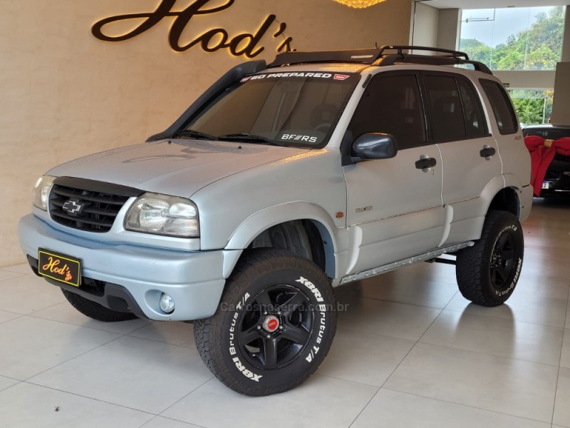 TRACKER 2.0 4X4 16V GASOLINA 4P MANUAL - 2008 - CANELA