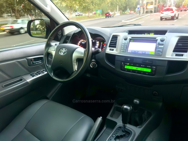 HILUX 2.7 SRV 4X4 CD 16V FLEX 4P AUTOMÁTICO - 2013 - ESTâNCIA VELHA
