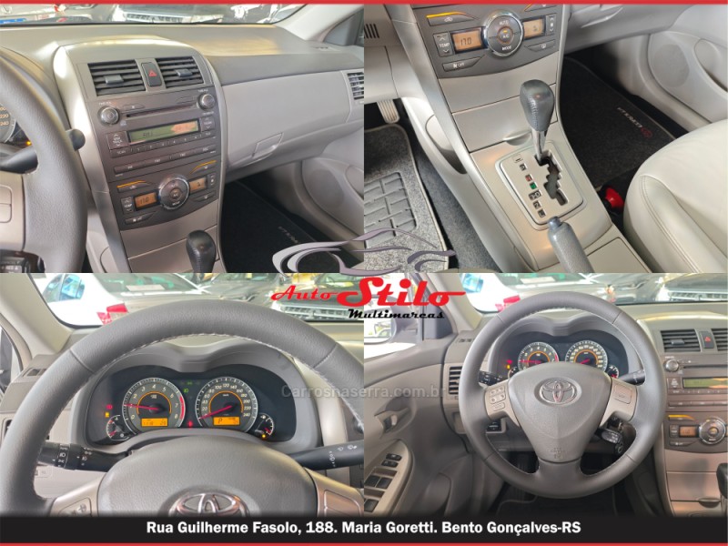 COROLLA 1.8 XEI 16V FLEX 4P AUTOMÁTICO - 2010 - BENTO GONçALVES