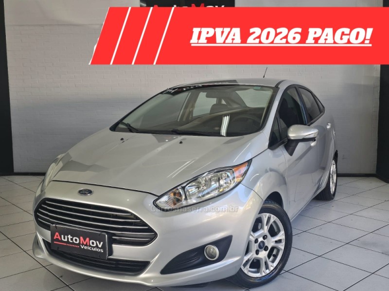 fiesta 1.6 se plus sedan 16v flex 4p automatico 2014 caxias do sul