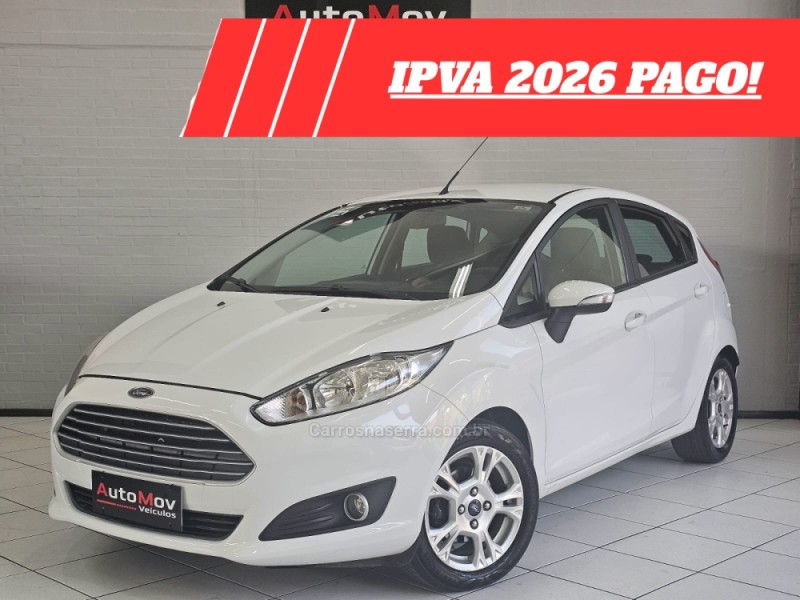 fiesta 1.6 se hatch plus 16v flex 4p manual 2015 caxias do sul