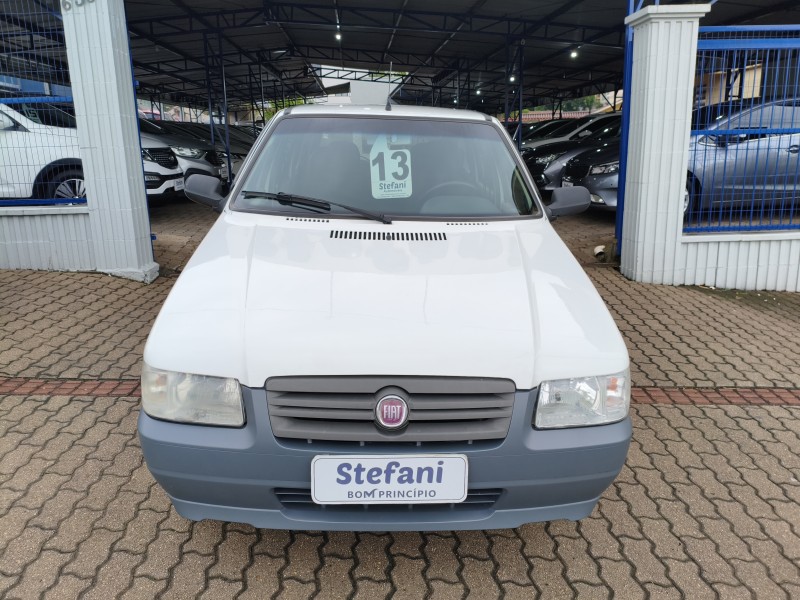 UNO 1.0 MPI MILLE WAY ECONOMY 8V FLEX 4P MANUAL - 2013 - BOM PRINCíPIO