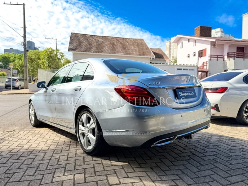 C 180 1.6 CGI EXCLUSIVE 16V TURBO GASOLINA 4P AUTOMÁTICO - 2015 - NOVO HAMBURGO