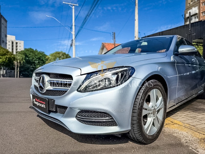 C 180 1.6 CGI EXCLUSIVE 16V TURBO GASOLINA 4P AUTOMÁTICO - 2015 - NOVO HAMBURGO