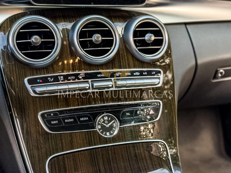 C 180 1.6 CGI EXCLUSIVE 16V TURBO GASOLINA 4P AUTOMÁTICO - 2015 - NOVO HAMBURGO