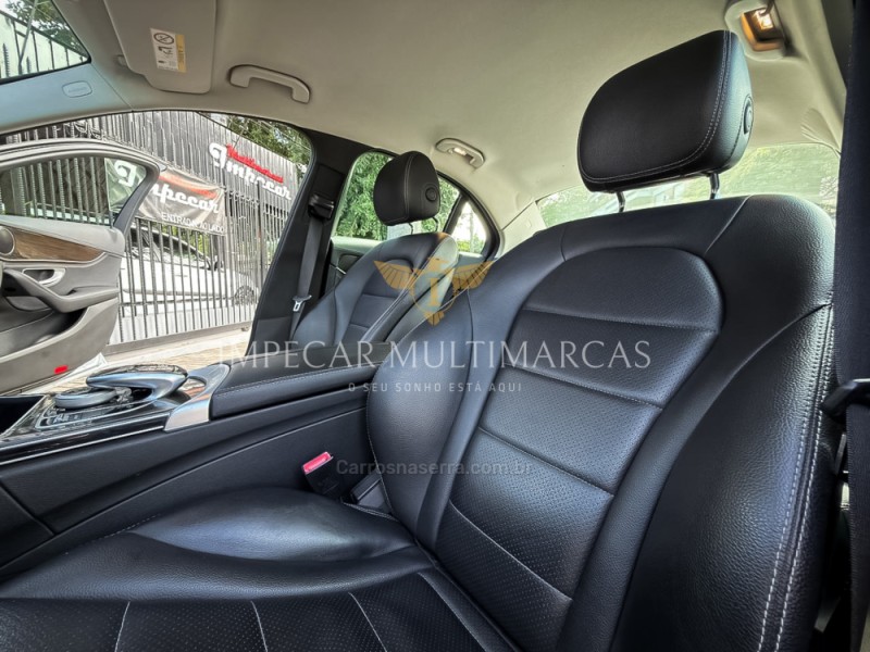 C 180 1.6 CGI EXCLUSIVE 16V TURBO GASOLINA 4P AUTOMÁTICO - 2015 - NOVO HAMBURGO