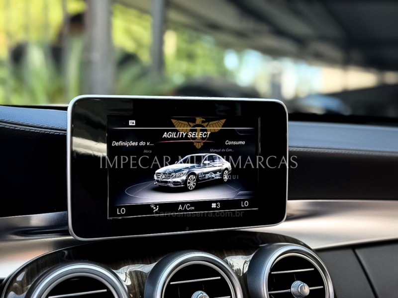 C 180 1.6 CGI EXCLUSIVE 16V TURBO GASOLINA 4P AUTOMÁTICO - 2015 - NOVO HAMBURGO