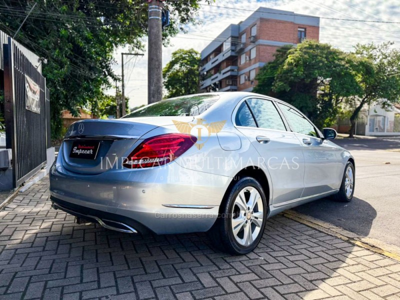 C 180 1.6 CGI EXCLUSIVE 16V TURBO GASOLINA 4P AUTOMÁTICO - 2015 - NOVO HAMBURGO