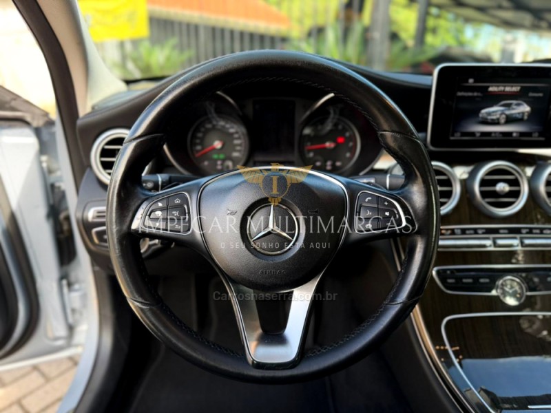 C 180 1.6 CGI EXCLUSIVE 16V TURBO GASOLINA 4P AUTOMÁTICO - 2015 - NOVO HAMBURGO