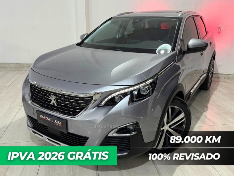 3008 1.6 griffe thp 16v gasolina 4p automatico 2019 caxias do sul
