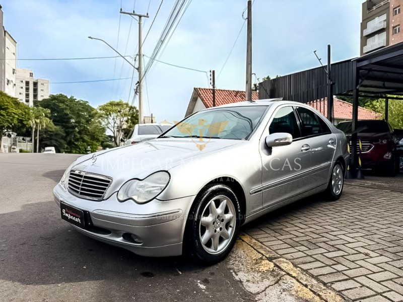 c 240 2.4 elegance gasolina 4p automatico 2002 novo hamburgo
