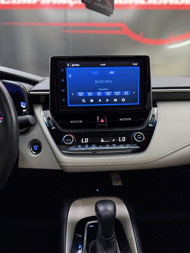 COROLLA 2.0 ALTIS PREMIUM 16V FLEX 4P AUTOMÁTICO - 2023 - FARROUPILHA