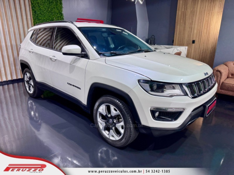 COMPASS 2.0 16V DIESEL LONGITUDE 4X4 AUTOMÁTICO - 2020 - NOVA PRATA