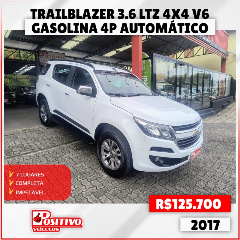 TRAILBLAZER 3.6 LTZ 4X4 V6 GASOLINA 4P AUTOMÁTICO - 2017 - CAXIAS DO SUL