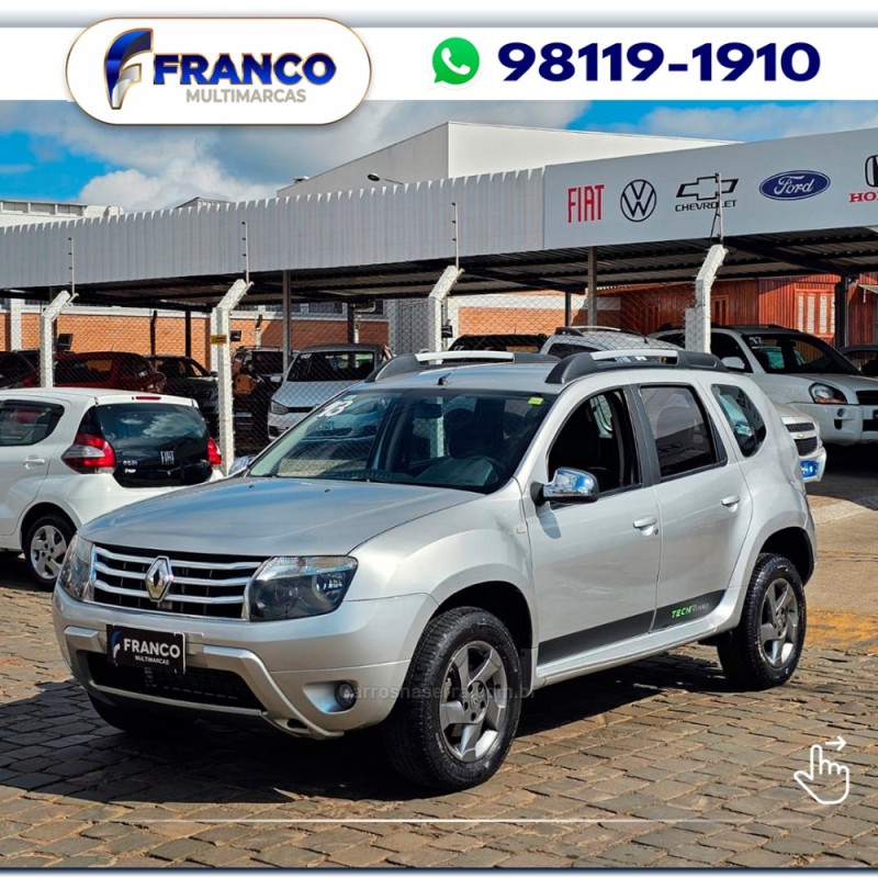duster 2.0 tech road ii 4x2 16v flex 4p automatico 2013 vacaria