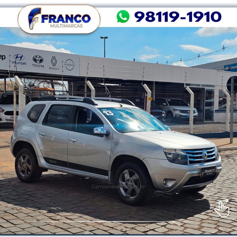 DUSTER 2.0 TECH ROAD II 4X2 16V FLEX 4P AUTOMÁTICO - 2013 - VACARIA