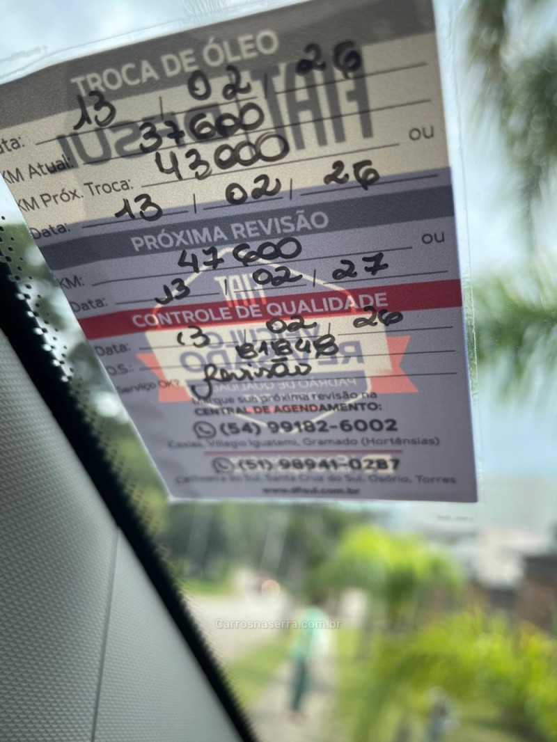 TORO 1.8 16V EVO FLEX FREEDOM AUTOMÁTICO - 2021 - CAXIAS DO SUL