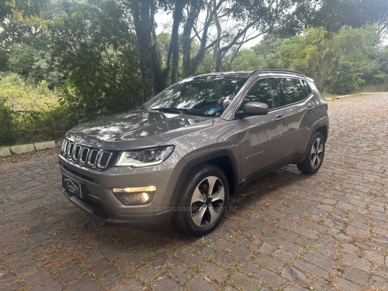 compass 2.0 16v flex longitude automatico 2018 nova prata