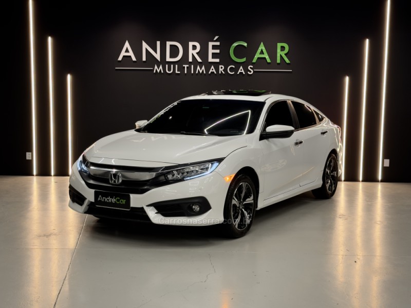CIVIC 1.5 16V TOURING TURBO GASOLINA 4P AUTOMÁTICO - 2017 - ESTâNCIA VELHA