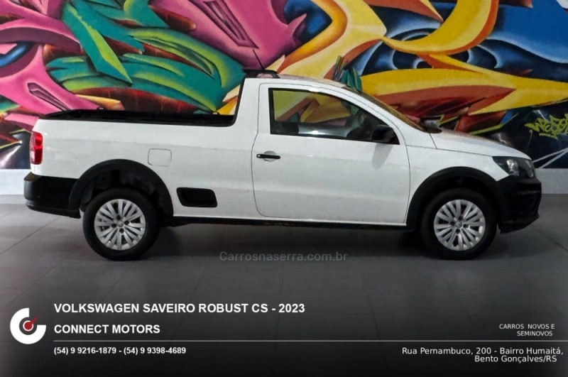 SAVEIRO 1.6 MSI ROBUST CS 8V FLEX 2P MANUAL - 2023 - BENTO GONçALVES