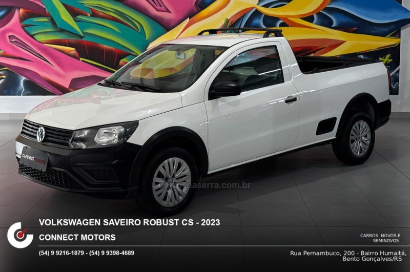 SAVEIRO 1.6 MSI ROBUST CS 8V FLEX 2P MANUAL - 2023 - BENTO GONçALVES