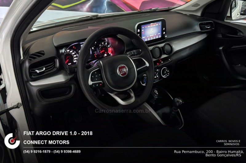 ARGO 1.0 DRIVE 6V FLEX 4P MANUAL - 2018 - BENTO GONçALVES