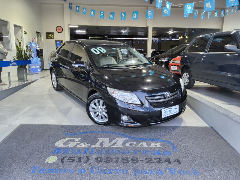 corolla 1.8 se g 16v flex 4p automatico 2009 sao sebastiao do cai