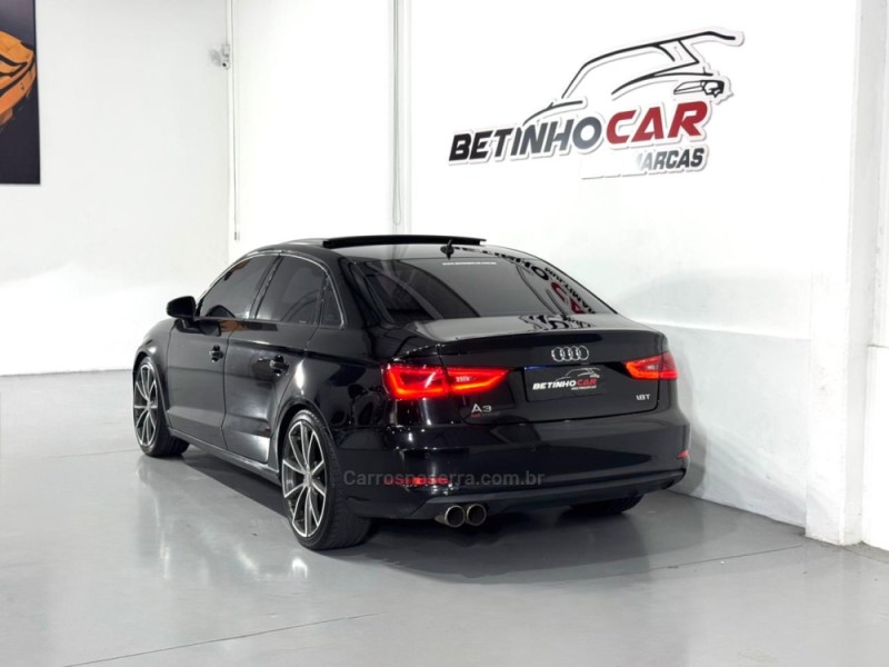 A3 1.8 TFSI SEDAN AMBITION 16V 180CV GASOLINA 4P S TRONIC - 2015 - ESTâNCIA VELHA