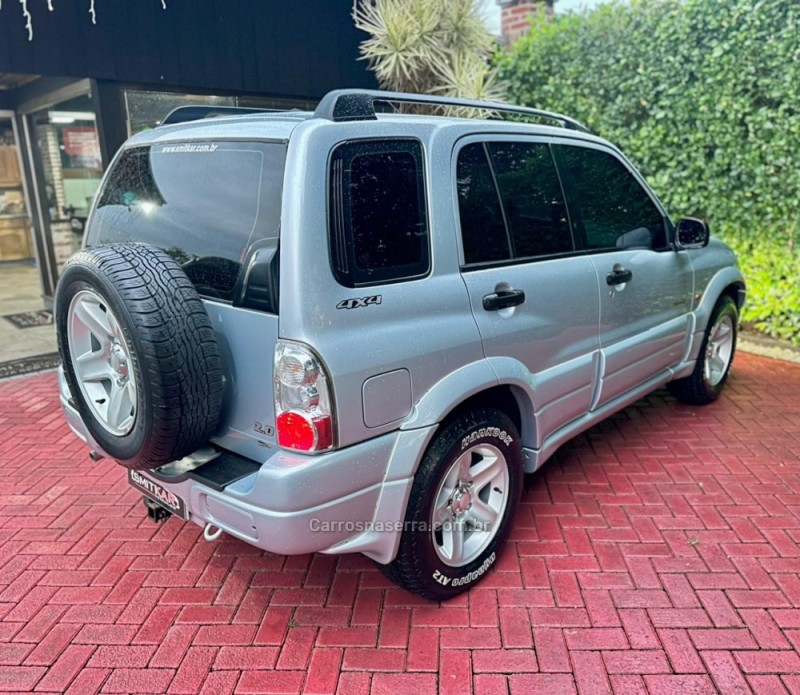 TRACKER 2.0 4X4 16V GASOLINA 4P MANUAL - 2008 - ROLANTE