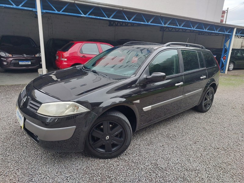 megane 2.0 dynamique grand tour 16v gasolina 4p automatico 2008 bento goncalves